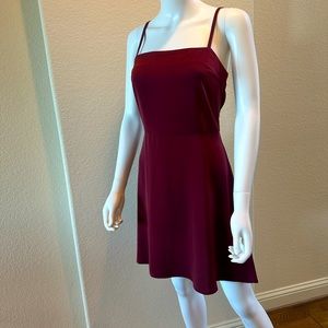 Studio 19 Burgundy Slip Dress Size Medium